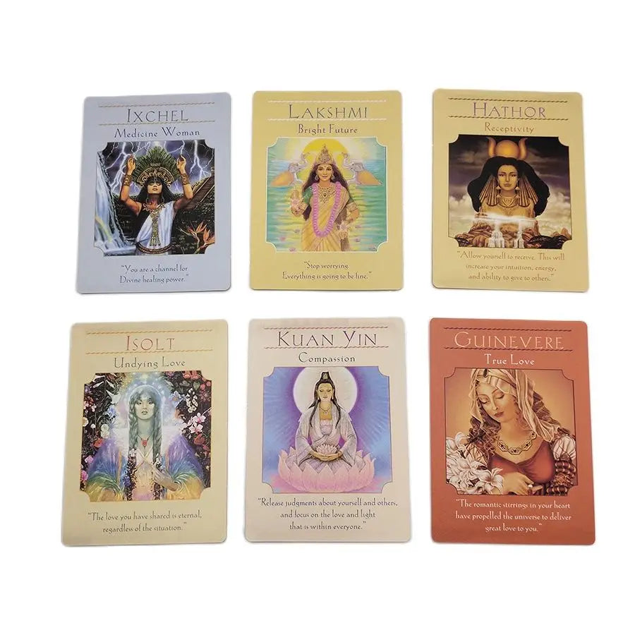 Goddess Oracle  Tarot Card