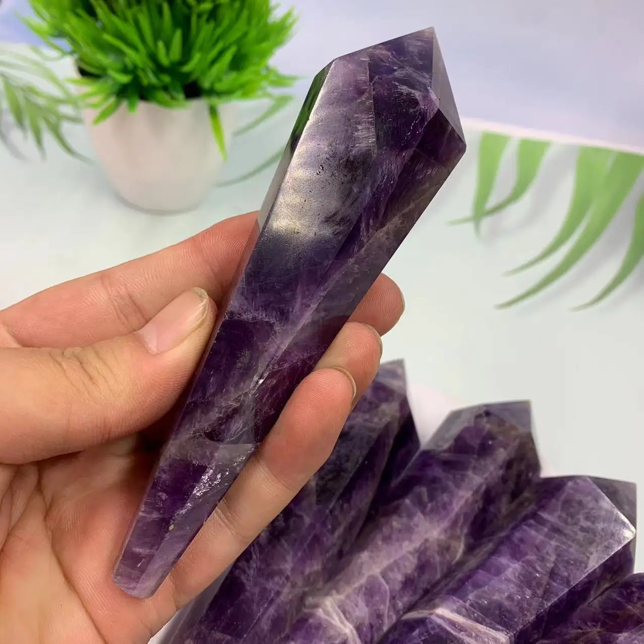 Quartz Crystal Healing Energy Stone