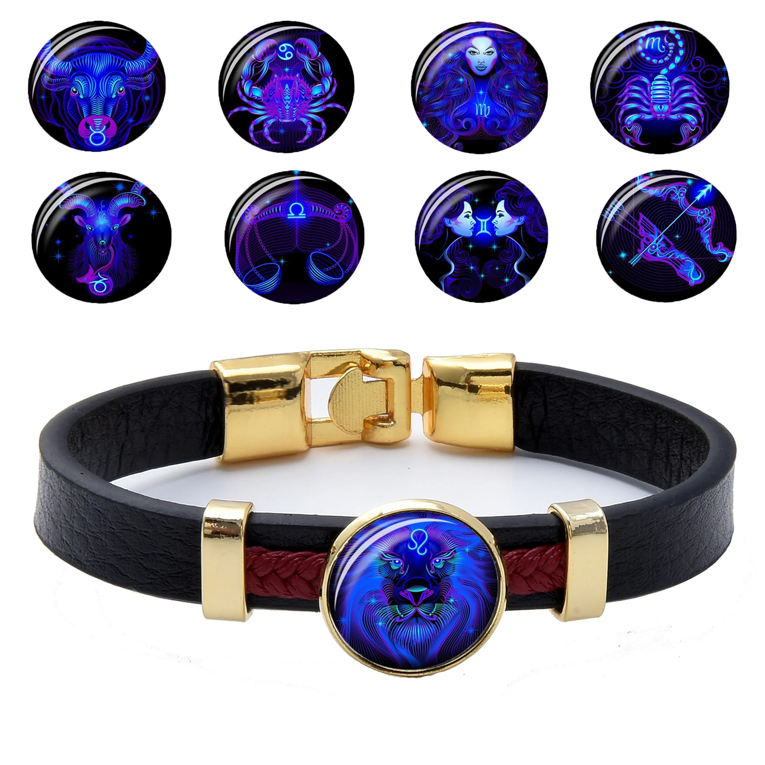 12 Zodiac Signs Constellation Bracelet